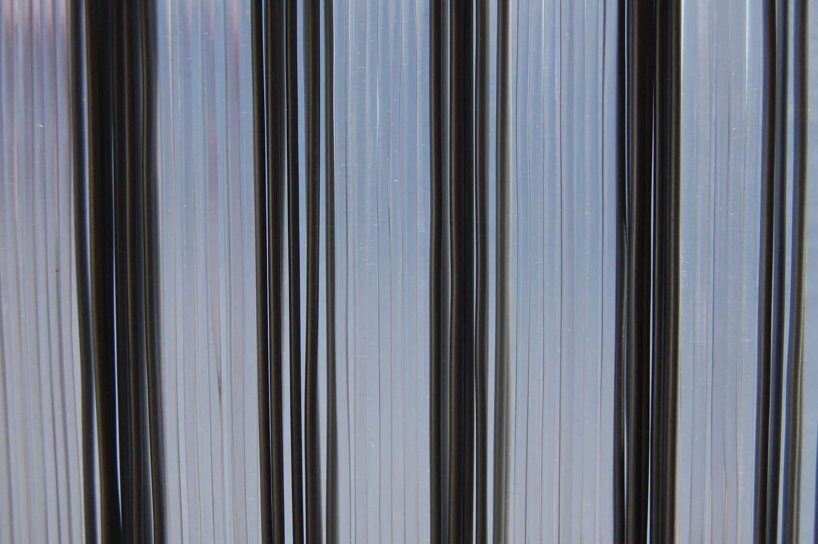 La Tenda T&uuml;rvorhang TRENTO 1 Gr&ouml;&szlig;e: 100x230cm Farbe: grau transparent - Bild 1