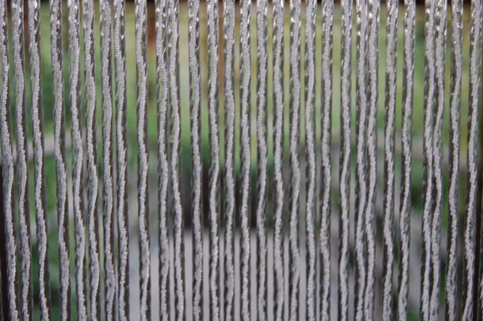 La Tenda T&uuml;rvorhang MERANO 2 Gr&ouml;&szlig;e: 90x210cm Farbe: transparent wei&szlig; - Bild 1