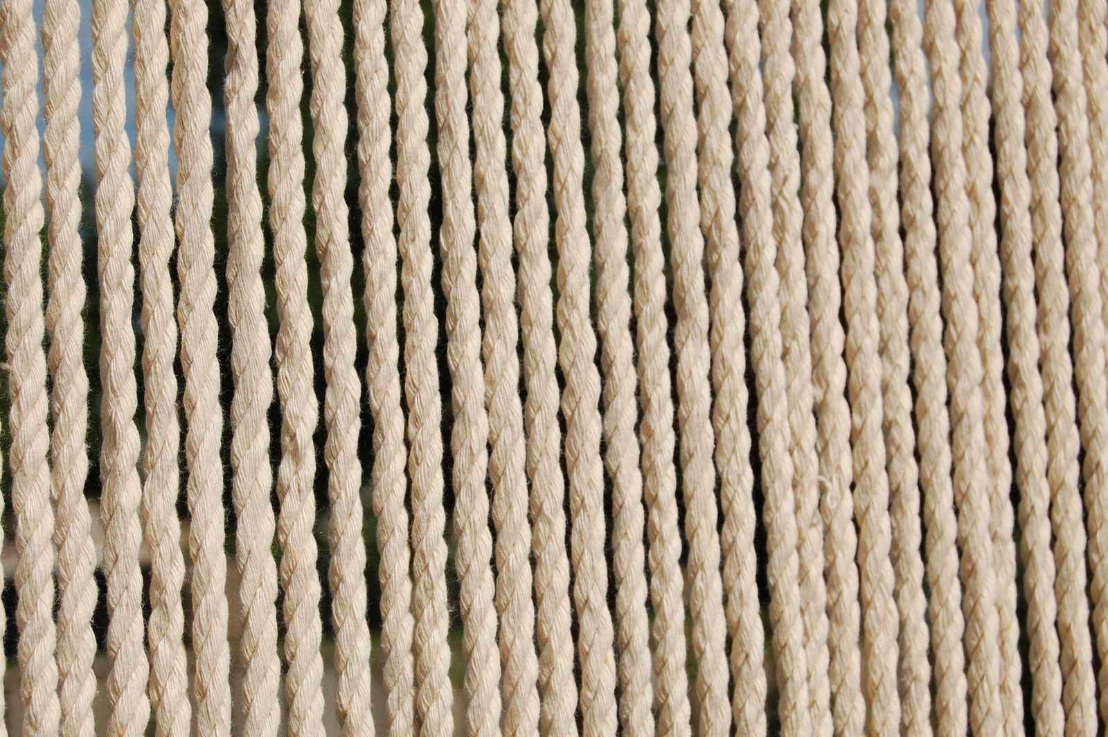 CASA T&uuml;rvorhang Seil TOULON 3 Gr&ouml;&szlig;e: 90x210cm Farbe: creme beige - Bild 1