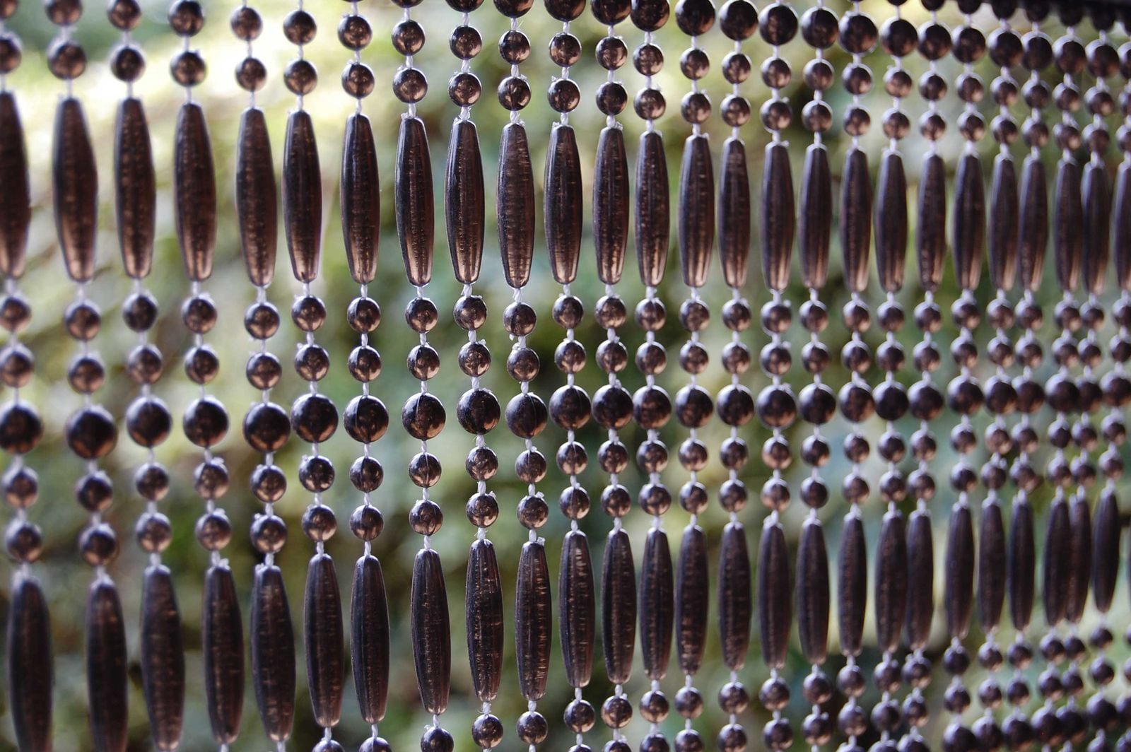 CASA T&uuml;rvorhang FREJUS 1 Gr&ouml;&szlig;e: 120x230cm Farbe: dunkelbraun - Bild 1