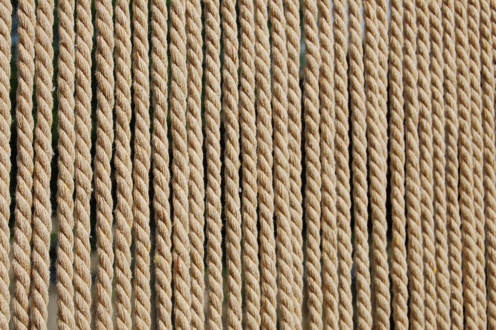 CASA T&uuml;rvorhang Seil TOULON 1 Gr&ouml;&szlig;e: 120x230cm Farbe: natur beige - Bild 1