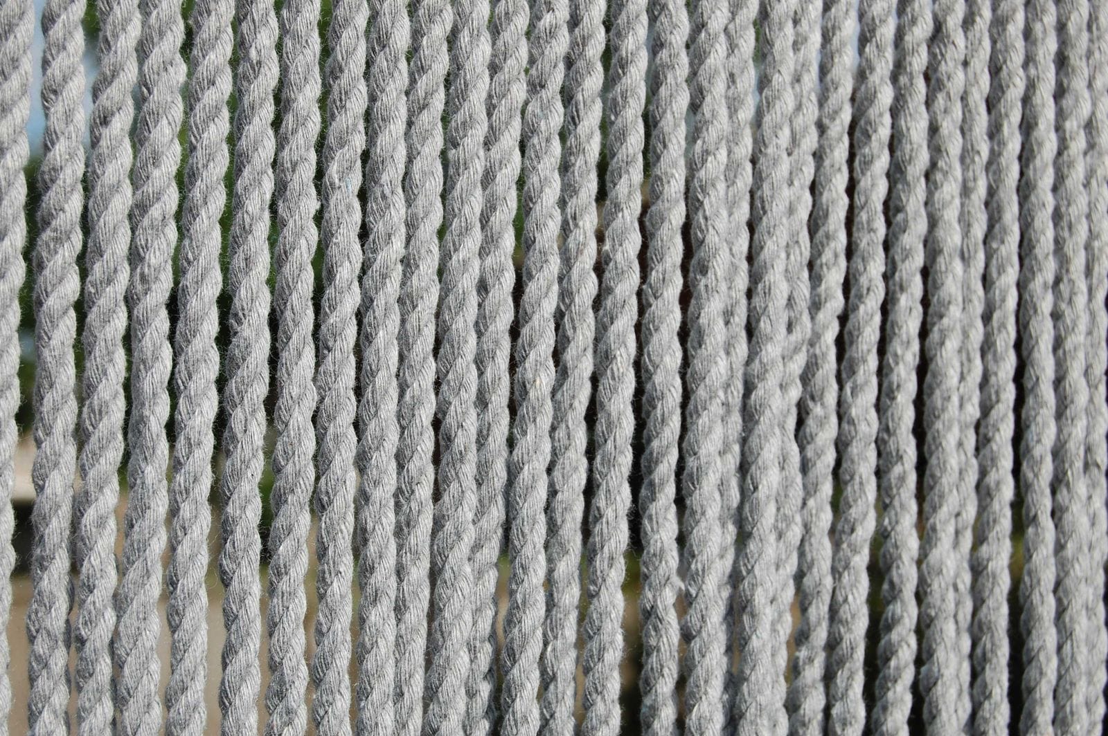 CASA T&uuml;rvorhang Seil TOULON 2 Gr&ouml;&szlig;e: 120x230cm Farbe: grau - Bild 1