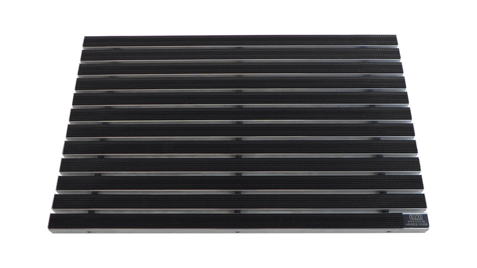 Emco Eingangsmatte DIPLOMAT 22mm | 75x50cm | Gummi Schwarz - Bild 1