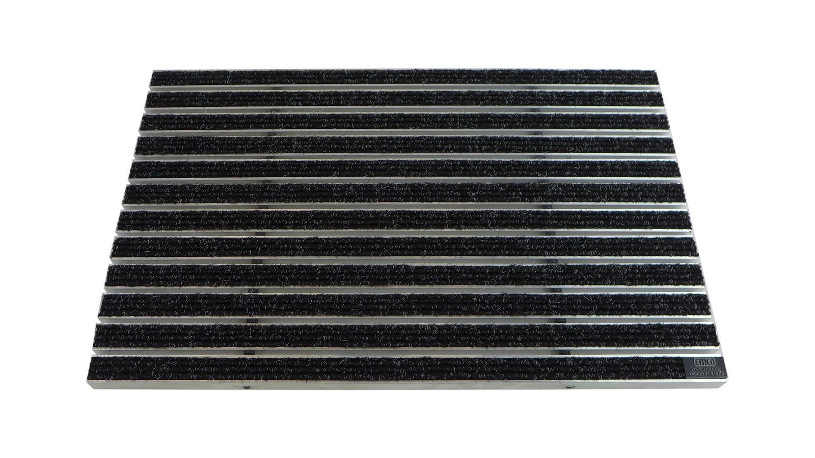 Emco Eingangsmatte DIPLOMAT 12mm | 60x40cm | Rips Anthrazit - Bild 1