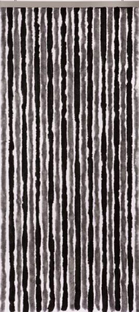 Conacord decona T&uuml;rvorhang Flauschi 90x200cm Farbe: schwarz grau - Bild 1