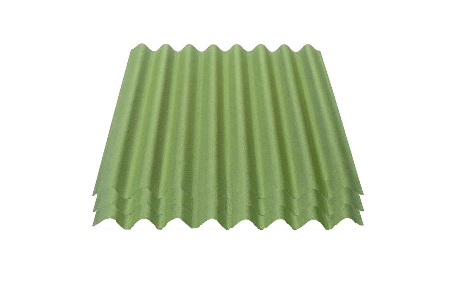 3er Pack ® Easyline® Platte intensiv grün 1000 x 760 x 2,6 mm Profil 95/38
