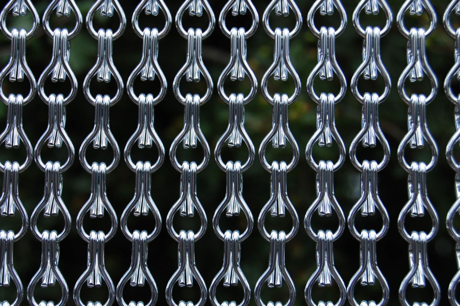 La Tenda T&uuml;rvorhang ALUSAX 6 Gr&ouml;&szlig;e: 100x230cm Farbe: silber - Bild 1