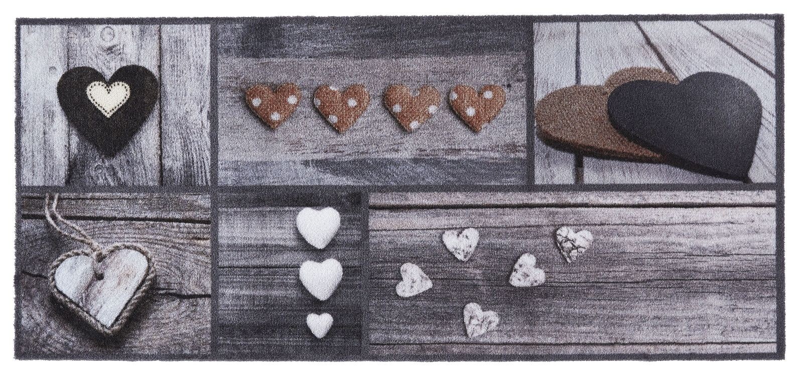 MD Entree Universal 67x150 cm hearts