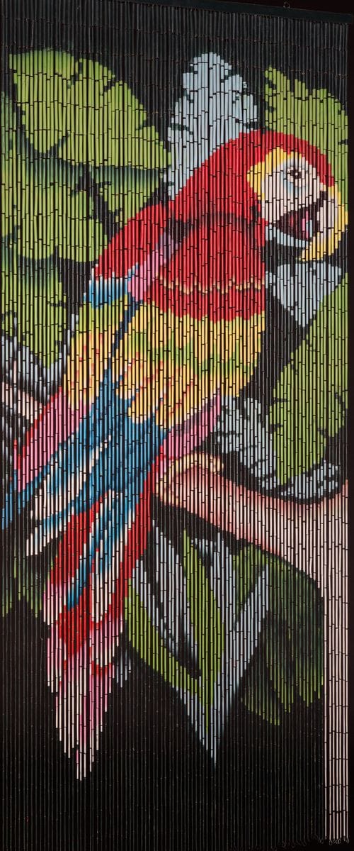 Conacord decona T&uuml;rvorhang Papagei 90x200cm Farbe: mehrfarbig - Bild 1