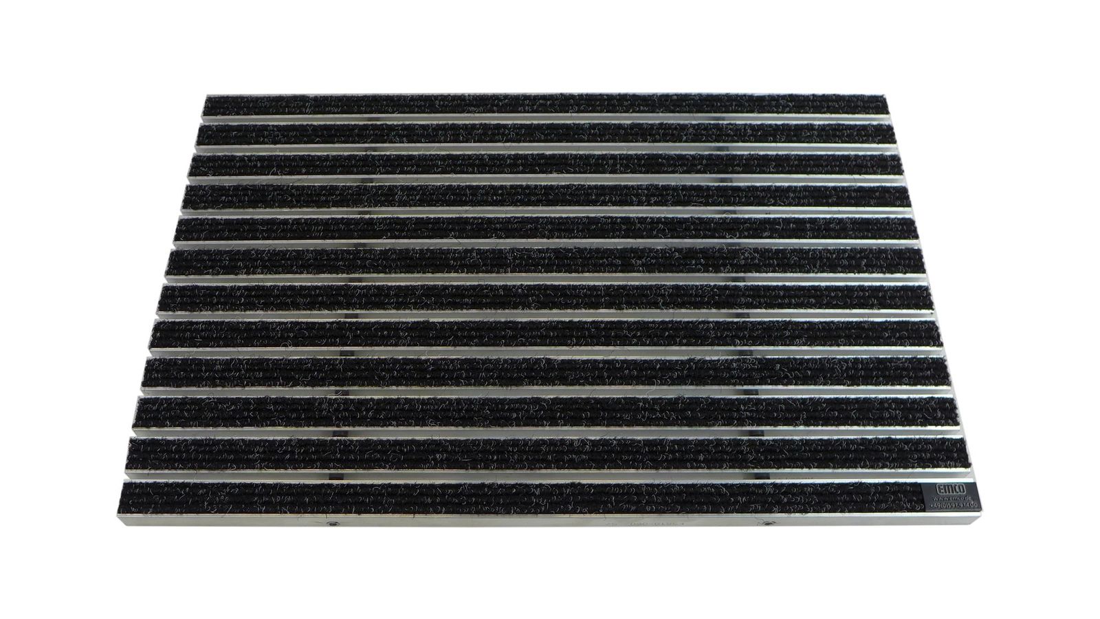 Emco Eingangsmatte DIPLOMAT 22mm | 90x60cm | Rips Anthrazit - Bild 1