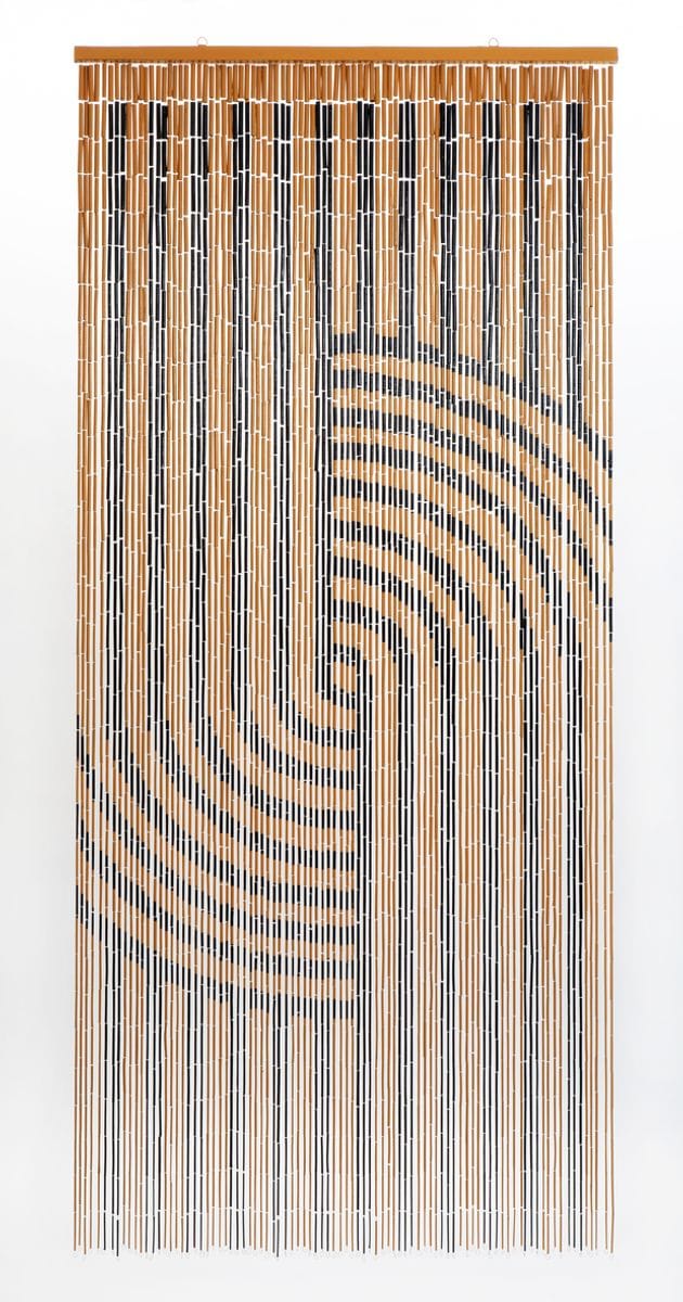 Conacord decona T&uuml;rvorhang Japandi 90x200cm Farbe: braun - Bild 1