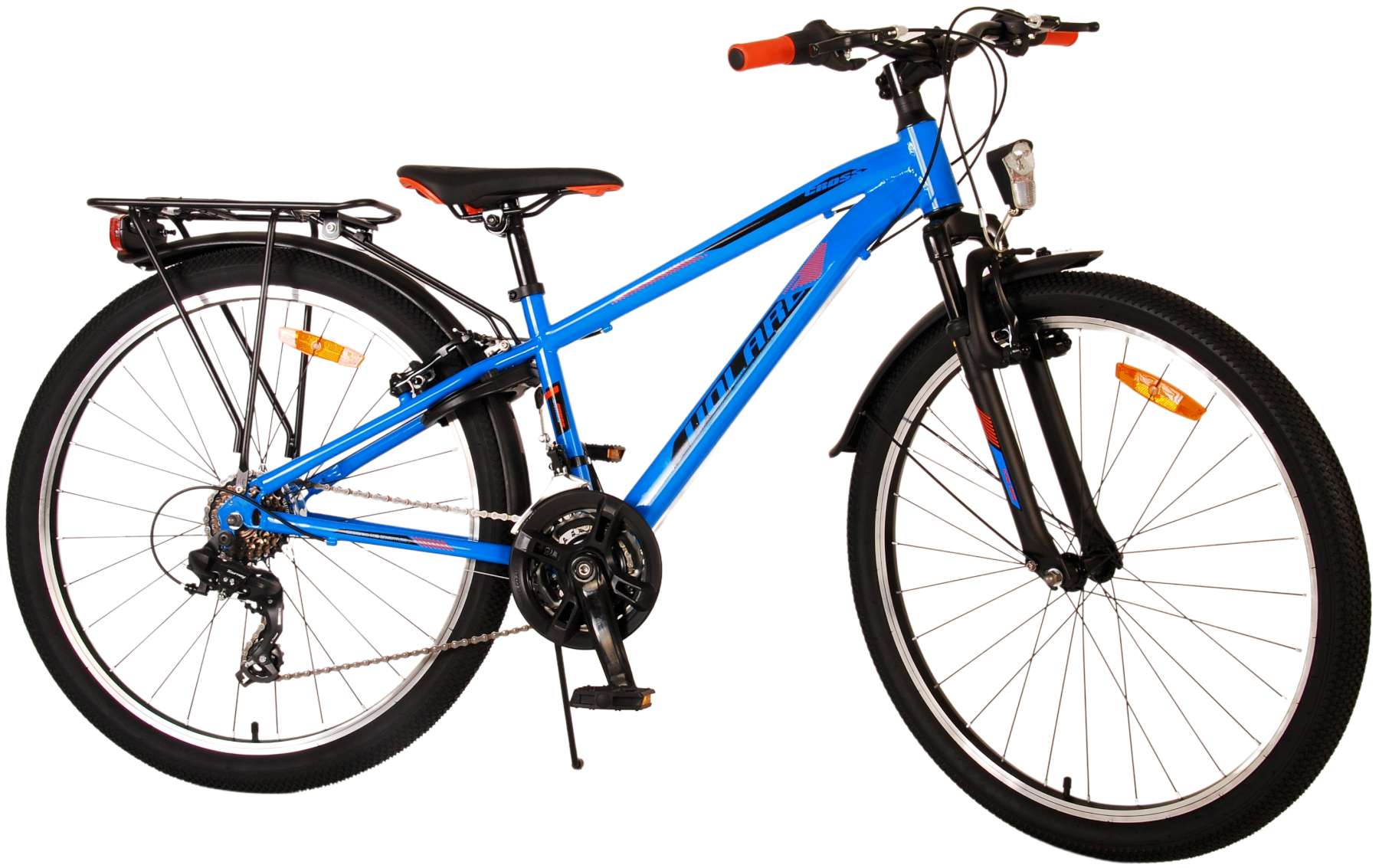 Volare Kinderfahrrad Cross f&uuml;r Jungen 26 Zoll Kinderrad in Blau, 18 G&auml;nge - Bild 1