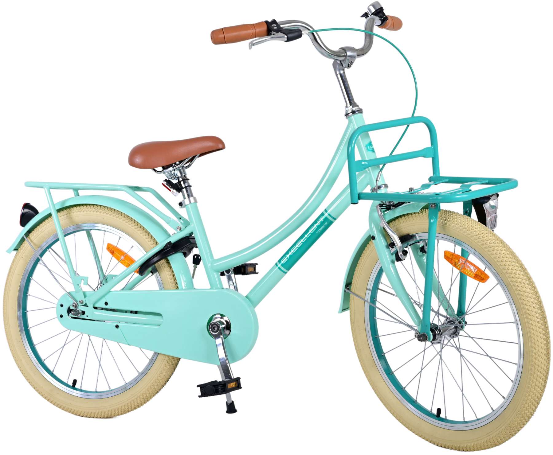 Volare Kinderfahrrad Excellent Fahrrad f&uuml;r M&auml;dchen 20 Zoll Kinderrad in Gr&uuml;n - Bild 1