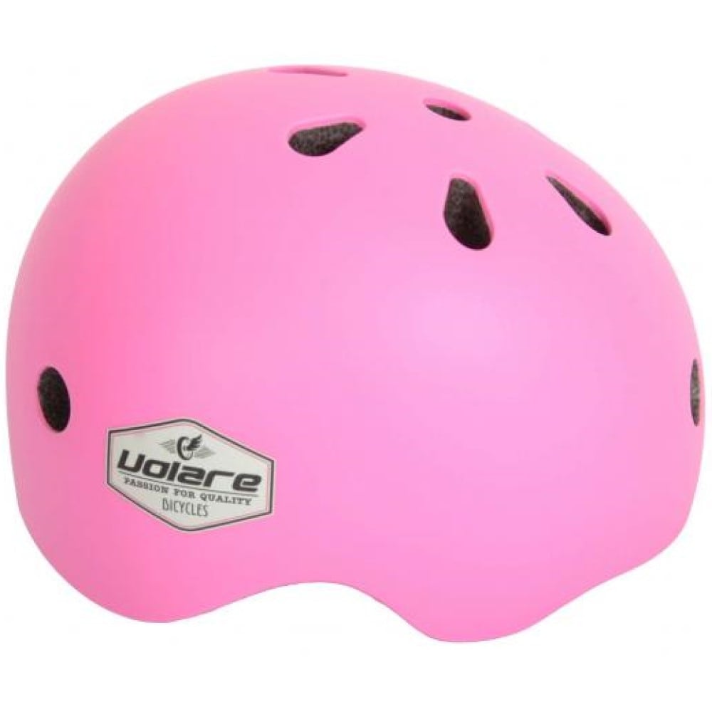 Volare Fahrradhelm f&uuml;r Kinder in Rosa 45-51 cm Kinderhelm - Bild 1