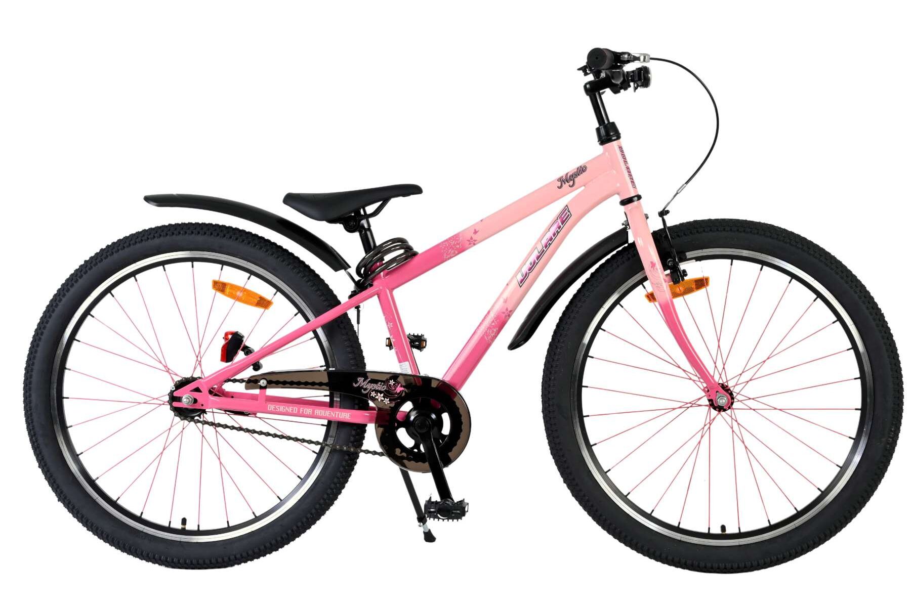 Volare Kinderfahrrad Mystic 24 Zoll Kinderrad in Rosa - Bild 1
