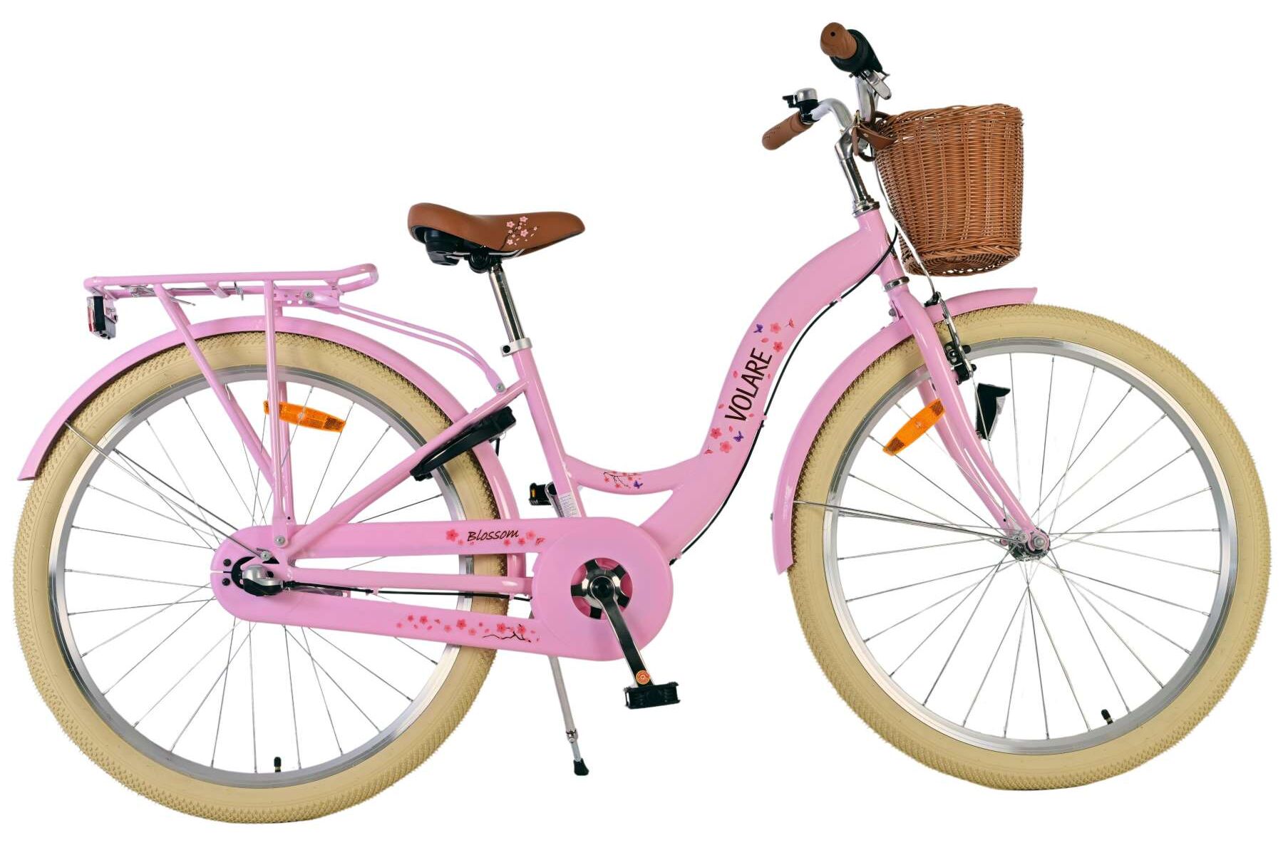 Volare Kinderfahrrad Blossom f&uuml;r M&auml;dchen 26 Zoll Kinderrad in Rosa, Nexus 3 G&auml;nge - Bild 1