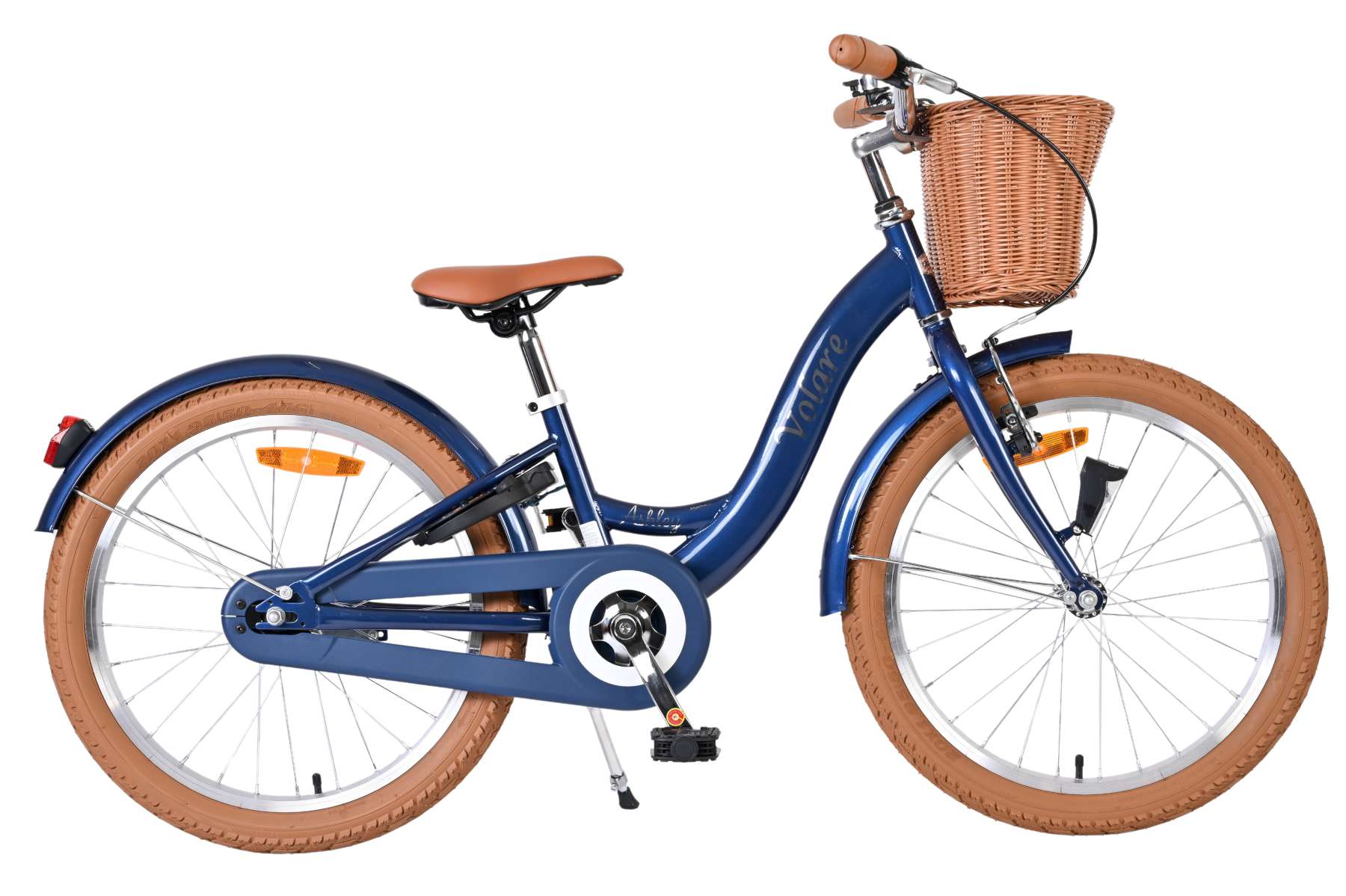 Volare Kinderfahrrad Ashley f&uuml;r M&auml;dchen 20 Zoll Kinderrad in Blau - Bild 1