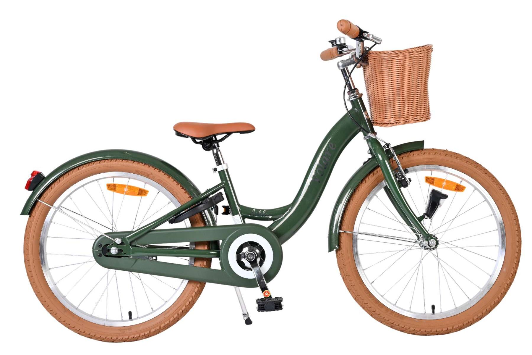 Volare Kinderfahrrad Ashley f&uuml;r M&auml;dchen 20 Zoll Kinderrad in Gr&uuml;n - Bild 1