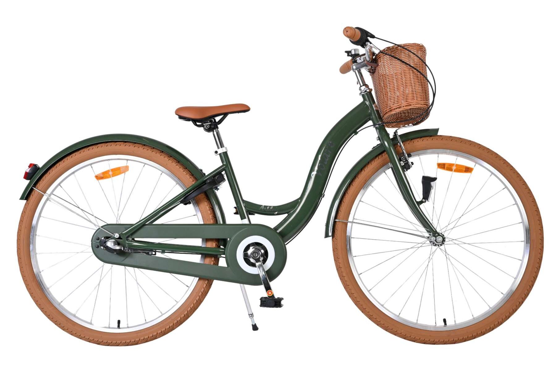Volare Kinderfahrrad Ashley f&uuml;r M&auml;dchen 26 Zoll Kinderrad in Gr&uuml;n, Shimano Nexus 3 - Bild 1